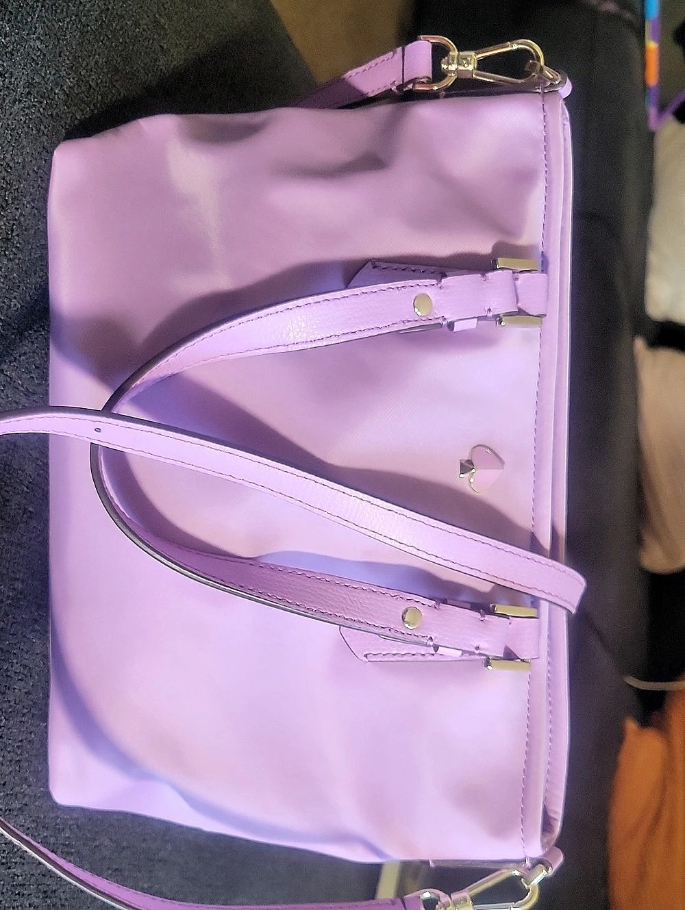Kate Spade Purple Tote Bag - Picture 2 of 11
